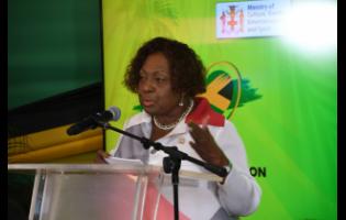 Minister of Culture, Gender, Entertainment and Sport Olivia Grange.