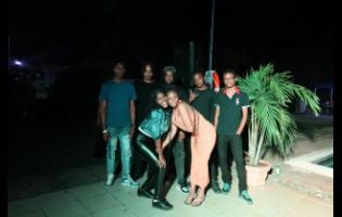 Members of reggae band Mesh Marina.