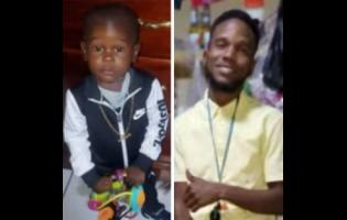 Credit: Three-year-old Jace ‘Zaza’ Pinnock, killed in a Denham Town home invasion on February 21, 2026, and his father Kiero Pinnock, who later died from injuries.