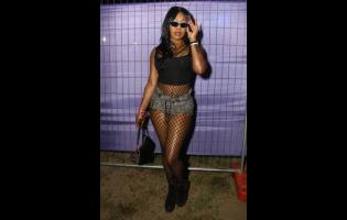 Annalecia ‘Unruly Squid’ Sutherland turned heads with her effortlessly chic look at I Love Soca, held at National Heroes Circle in Kingston last Thursday.