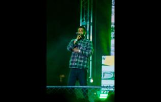 Skippa interacts with the audience at WiFete. 