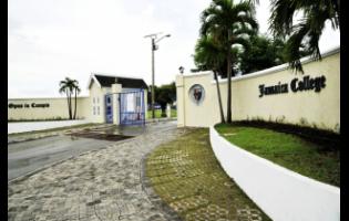 The entrance to Jamaica College in St Andrew. - File photo.