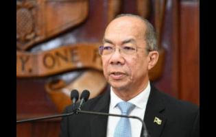 Deputy Prime Minister and Minister of National Security and Peace Dr Horace Chang. 