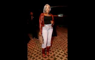 Stacy-Ann Facey, popularly known as Goody Plum, steps out at the ONErpm Celebration held on Saturday, at the Courtyard of the Louise Bennett Garden Theatre on Hope Road in St Andrew.