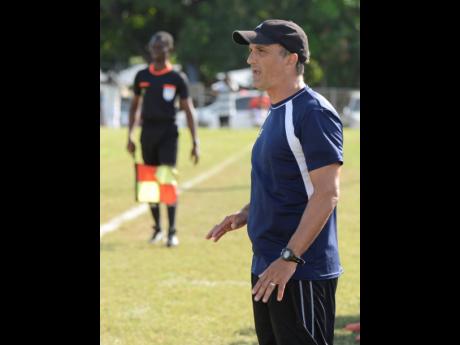 Ian Allen
Montego Bay United head coach Luciano Gama. 
