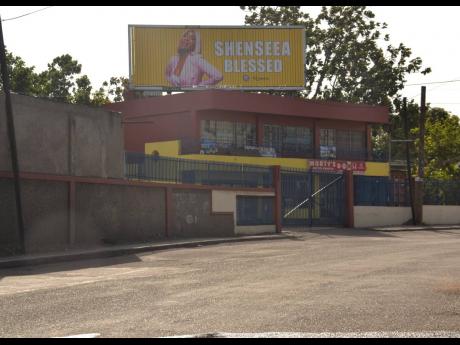 Seen here is one of the billboards used as a promotional strategy for Shenseea’s latest single ‘Blessed’, located on Red Hills Road.