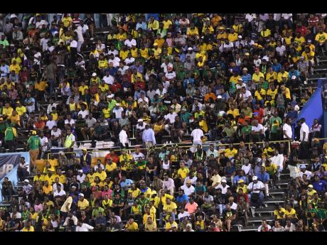 Credit: Ricardo Makyn Droves of fans turned up at the National Stadium last night to witness Jamaica’s first Gold Cup match at home.