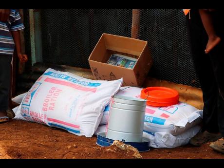 Some of the supplies that Smith-White received.