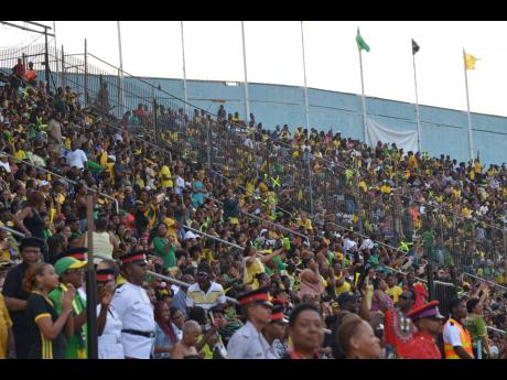 Credit: Kenyon Hemans A section of the crowd at the National Stadium during last year’s Grand Gala.