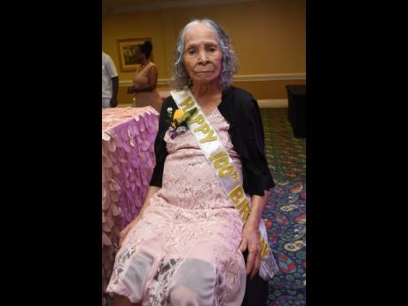 Birthday girl Evelyn Stanley joins the 100-club