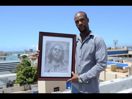 Rudolph Francis says he has been drawing since he was six years old.