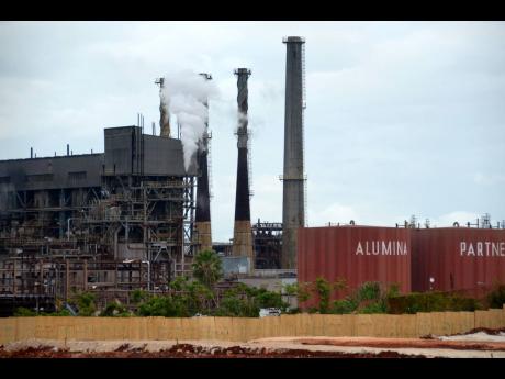 The Alpart bauxite plant in Nain, St Elizabeth. 