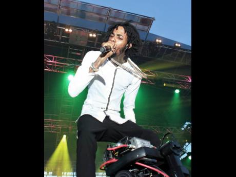 Alkaline – accused of running from clashes.