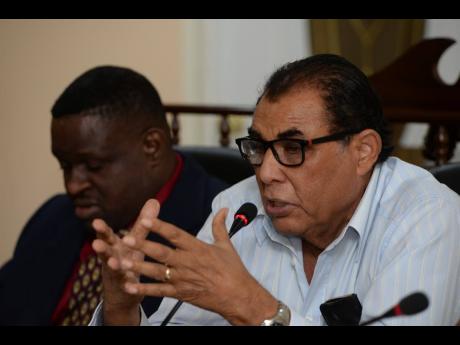 Mayor of Black River Derrick Sangster.