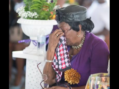 Saying goodbye was very difficult for Twayne Crooks’ grandmother, Monica Holness.