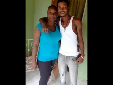 Credit: Contributed Kadine and Okeve in happier times