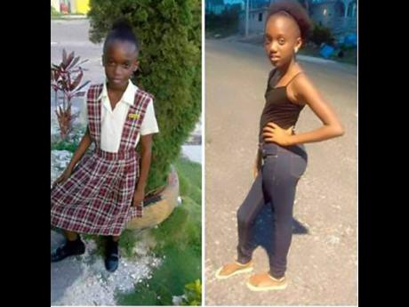 Tiana (left) and Tiara Thompson.