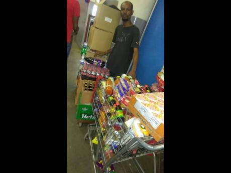 Credit: Contributed Rohan Elison is grateful for his goods.