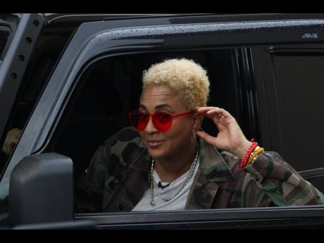 She works on the radio as a disc jock on weekends, and during the week she manages a construction site and a busy store in Sovereign Village. 