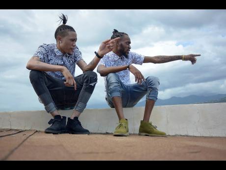  Intence (left) and I Waata. 