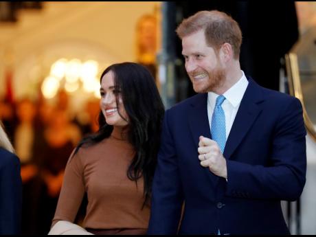Britain’s Prince Harry and Meghan, Duchess of Sussex 
