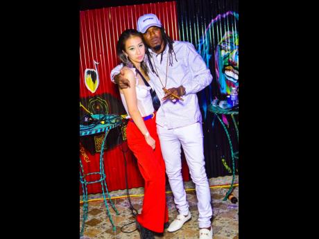 LA Lewis with Japanese dancer Rui.