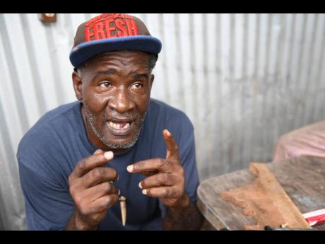 Credit: Ricardo Makyn Barrington Beaumont says he has been unable to afford hand sanitisers after his business slowed amid the spread of COVID-19.