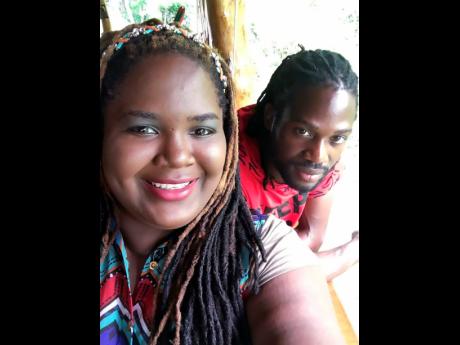 Safira Mono and husband Renaldo Farquharson. 