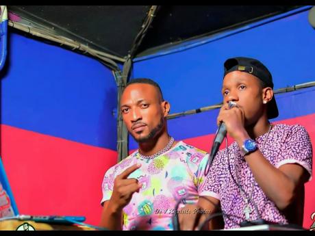 Raevaz (left) and DJ Tom