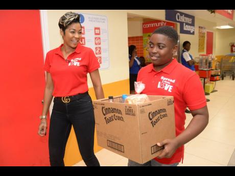 D’Angel and son Marco Dean.