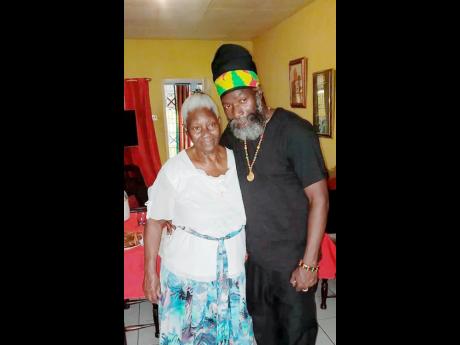 Capleton and his mother, Mabel Downer-Forbes.