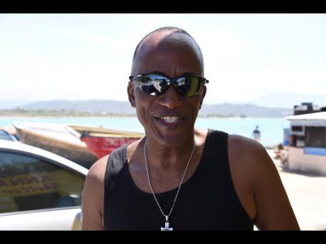 Naud Pinnock says he missed the beach.