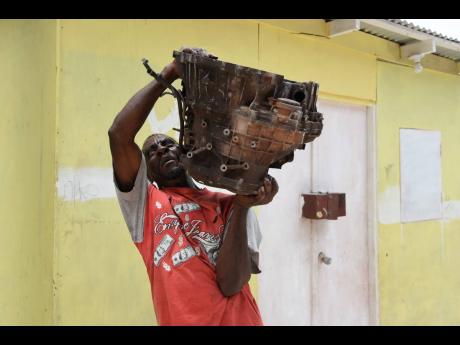 Regardless of the object, Scott boasts that he can lift them with very little trouble.