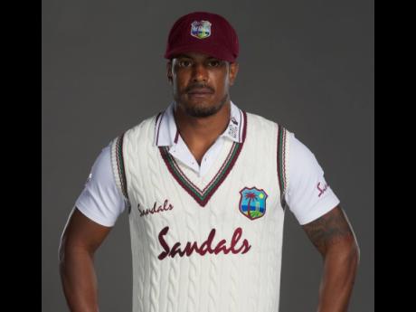 Credit: Gareth Copley Shannon Gabriel of the West Indies poses for a portrait at Emirates Old Trafford on June 28, 2020, in Manchester, England.