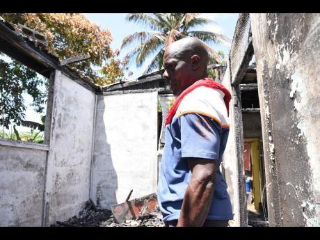 The Marshalls said they lost everything in the fire, including a new fridge that he did not even got a chance to plug in. 