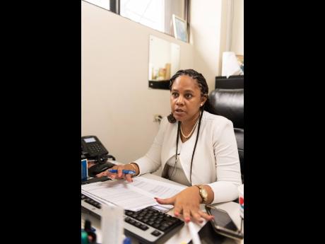 Mitchelle Maylor Archat, medical technologist at the National Public Health Laboratory.