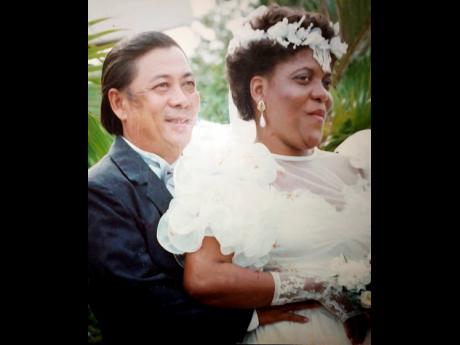 Chippy Hue and his wife Monica, 29 years ago.