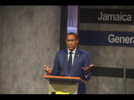 Finance Minister Dr Nigel Clarke