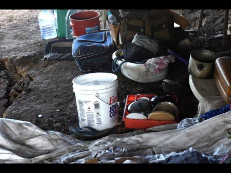 Credit: Kenyon Hemans Some of the couple's belongings.