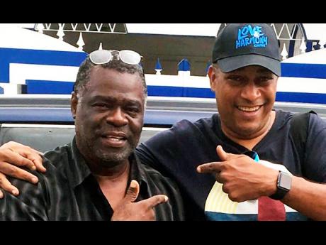 Contributed
Audio engineers Stephen Stewart (left) and Barry O’Hare. 