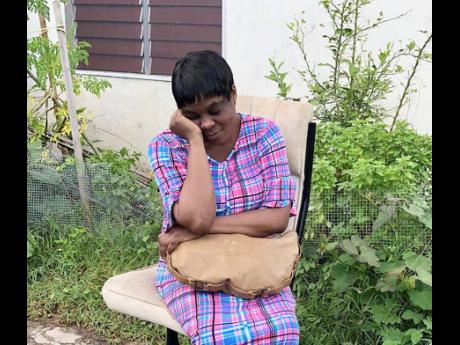 Odette Grandison ponders her living situation.