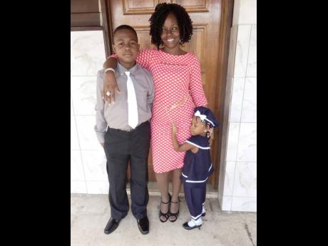 Credit: Contributed Kamika Braithwaite and her two children.