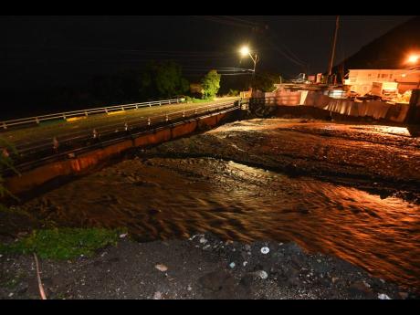 The Chalky River in Bull Bay.