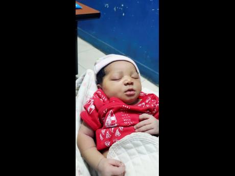 The infant who people have dubbed the ‘miracle baby’. Many persons have inquired about adopting or fostering the child.