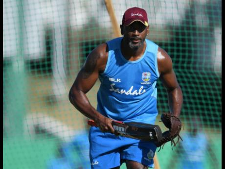 FILE
West Indies President’s XI head coach Floyd Reifer during net practice at the Three Ws Oval on January 13, 2019 in Bridgetown, Barbados.