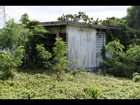 One of the abandoned houses in Top House, Dalvey. Residents say that the absence of water is stagnating the community’s development.