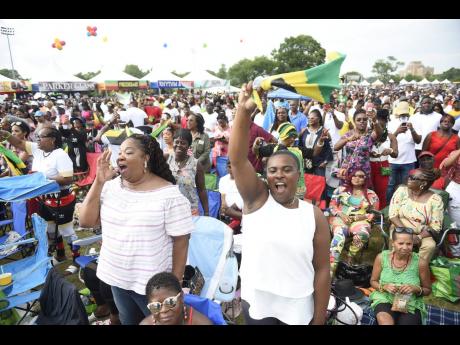 Patrons at Groovin’ in the Park in New York in 2018.