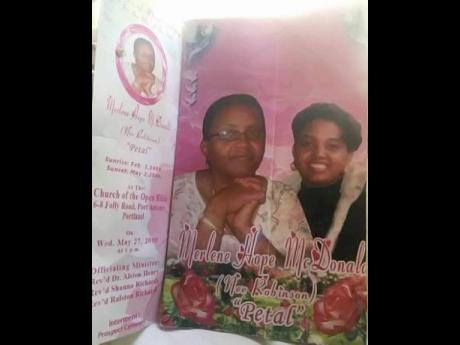  Merlene McDonald was murdered in 2009.