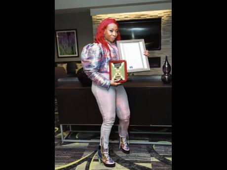 Macka Diamond has been honoured in the US city of Cincinnati last Friday for her contribution to reggae music. 
