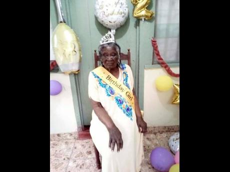 Credit: contributed Olga Francis celebrated her 103rd birthday last Saturday.